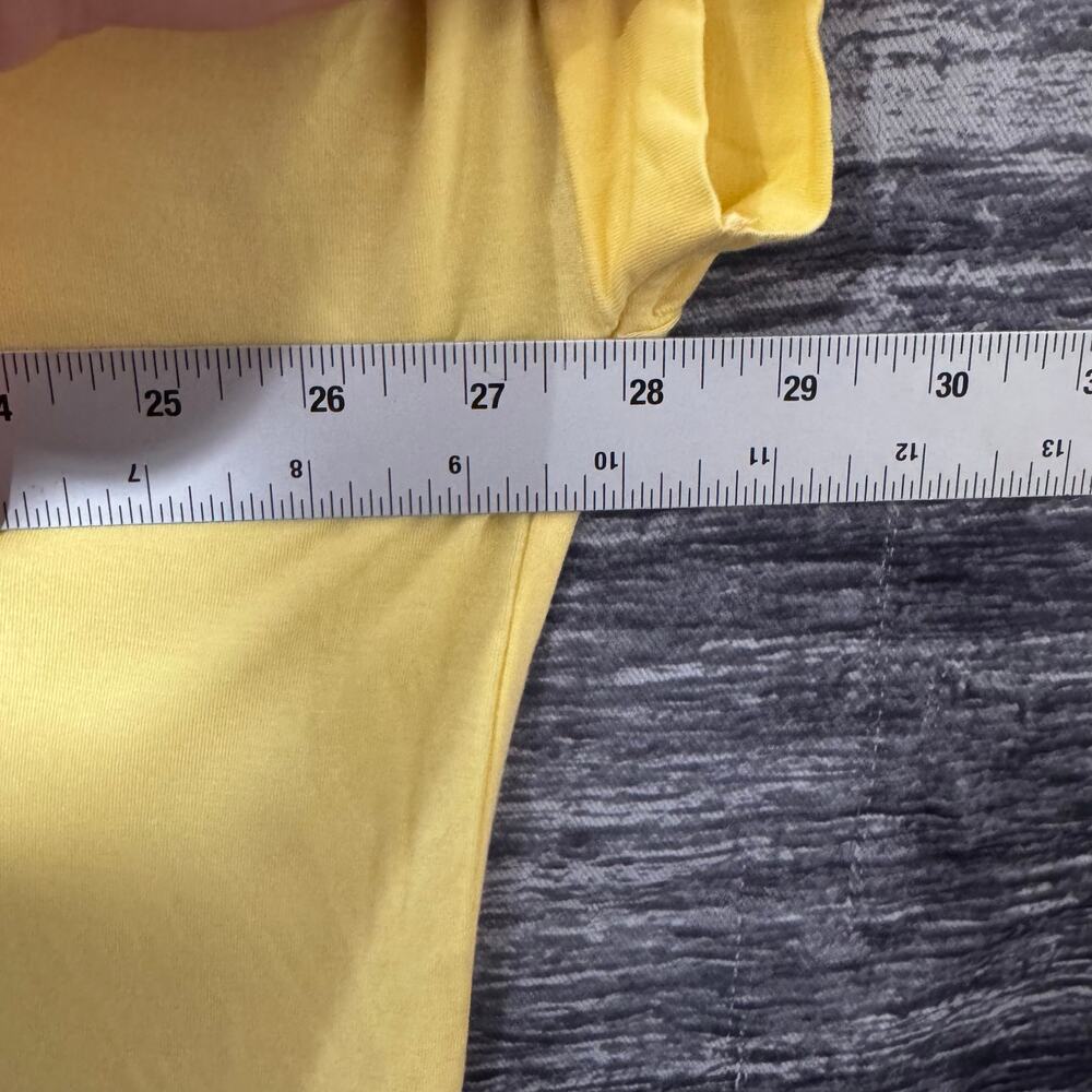 PIKO Green Earth Fashion Light Weight Yellow Tshirt Women Size Small - Picture 7 of 7